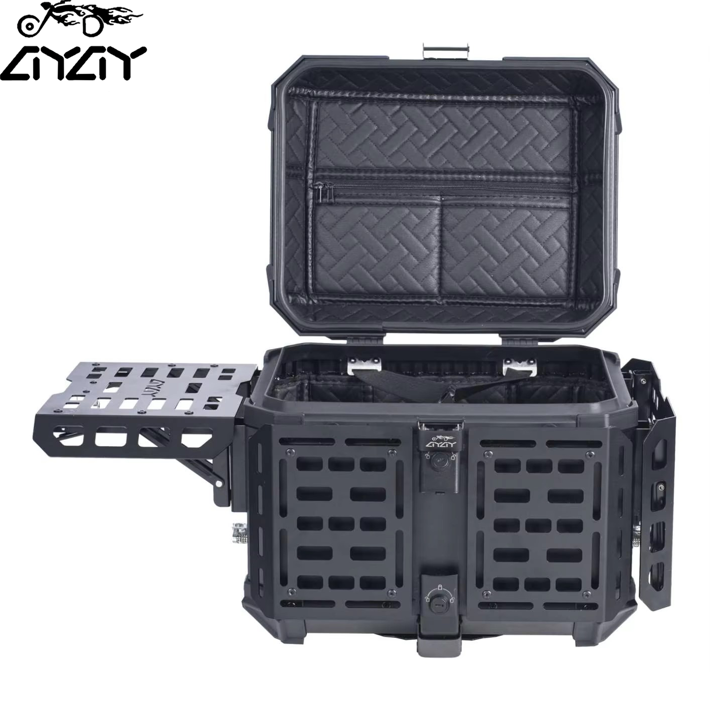 55L Motorcycle & Electric Car Rear Trunk - Waterproof & Durable