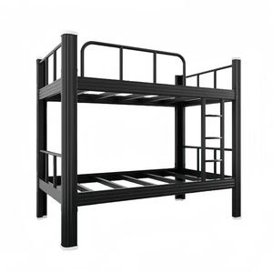 Meubles de <span class=keywords><strong>chambre</strong></span> à coucher pour adolescentes, lits superposés en métal de luxe pour adolescentes avec bureau de rangement et tiroirs - Product Image 4