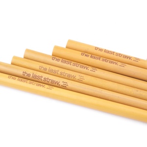 Hot Sale Natural Organic <strong>Bamboo</strong> <strong>Straw</strong> Customized logo <strong>Bamboo</strong> Drinking <strong>Straws</strong> - Product Image 3
