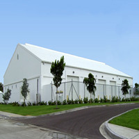 Almacén prefabricado de estructura de acero Construcción de edificios de metal Almacén modular prefabricado de construcción fácil