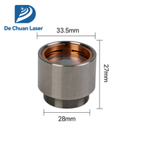 Collimateur laser à fibre D37 D38 D38.1 F100 F150 F200 avec support de lentille pour tête de découpe laser Raytools