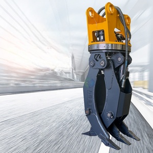 Pinza de clasificación de demolición personalizable Pinza de desecho rotativa hidráulica para excavadora de 5-8 toneladas - Product Image 6