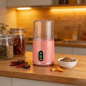 Máquina industrial para moler café, licuadora portátil, alimentación por coche/batería, licuadora con botón de un solo toque, máquina industrial para moler café - Product Image 1