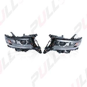Parachoques de coche de alta calidad modificados para PRADO FJ150 2010-2017 cambio a 2018 capó guardabarros faros luces traseras parachoques rejilla - Product Image 2