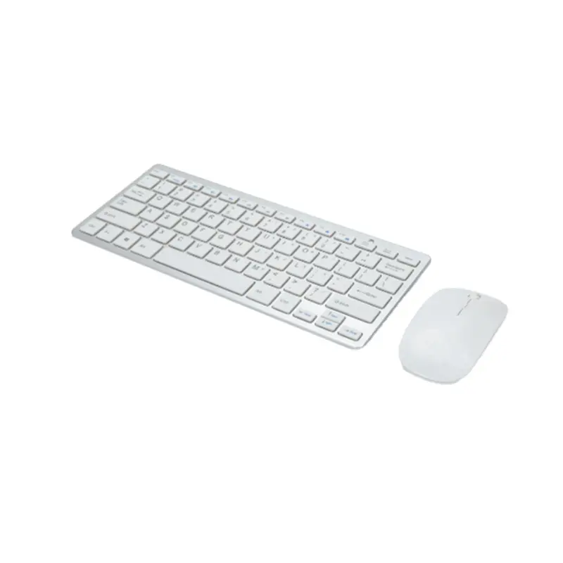 Customized 2.4G wireless bluetooth laptop keyboard mouse combos for imac