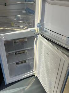 ตู้เย็นวินเทจสุดหรู ขนาดเล็ก สำหรับบ้าน แบบสองประตู สไตล์อเมริกัน สีฟ้าทิฟฟานี่ พร้อ<span class=keywords><strong>ม</strong></span>ช่องแช่แข็ง - Product Image 3