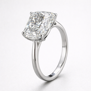 Anillo de Diamantes de Color Fantasía Premium con Forma de Flor para Mujer, Joyería Elegante con Brillo para Compromiso - Product Image 6