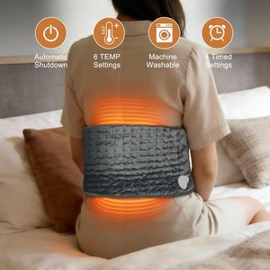 <strong>Electric</strong> <strong>Heating</strong> <strong>Pad</strong> 6 Heat Settings Auto Shut Lightweight Overheat Protection for Back/Neck/Knee/Arms/Legs/Shoulder - Product Image 2