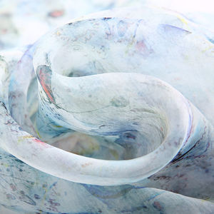 5.5MM 6A yumuşak mürekkep baskı çiçek ipek dijital baskılı ipek organze kumaş % 100% saf - Product Image 4