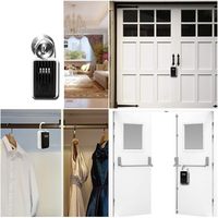Boîte à clés à combinaison à 4 chiffres YH8901, code réinitialisable, cadenas étanche, style cadenas pour extérieur et intérieur