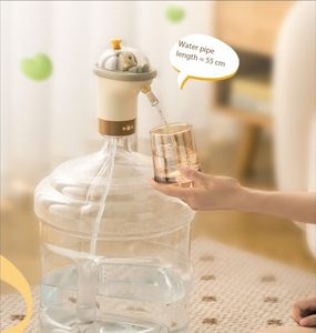 Bomba eléctrica para agua potable, dispensador de agua eléctrico de dibujos animados, Mini dispensador de agua completamente automático para cocina, área de trabajo, hogar - Product Image 4