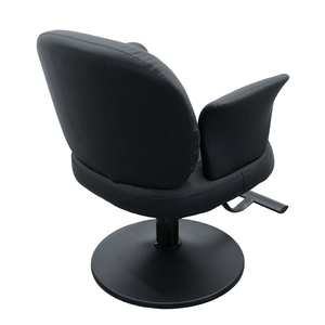 2025 Silla <span class=keywords><strong>de</strong></span> peluquero negra <span class=keywords><strong>de</strong></span> alta calidad Silla <span class=keywords><strong>de</strong></span> peluquero hidráulica peluquería - Product Image 4