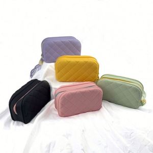 Bolsas de Cosméticos de Silicona Personalizadas con Cierre de Cremallera, Diseño de Caramelos, Organizador de Maquillaje, Cubos de Embalaje para Viaje - Product Image 3