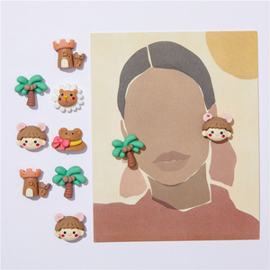 Dessin animé Nail <span class=keywords><strong>Art</strong></span> château plage Nail <span class=keywords><strong>Art</strong></span> résine accessoires résine ongles breloques pour la décoration - Product Image 3