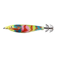 Leurre de pêche artificiel rigide imprimé, type calamar et crevette, 11cm 13.5g, en ABS et acier, pour la pêche en bateau, la pêche à la mouche, la pêche au marlin, la pêche en mer, en lac et en eau glacée