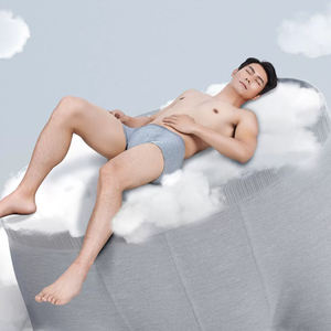 Culotte <span class=keywords><strong>jetable</strong></span> mi-haute personnalisée en coton pour hommes respirant tricoté à usage unique sous-vêtements de <span class=keywords><strong>voyage</strong></span> <span class=keywords><strong>slip</strong></span> grande taille <span class=keywords><strong>slip</strong></span> doux - Product Image 1