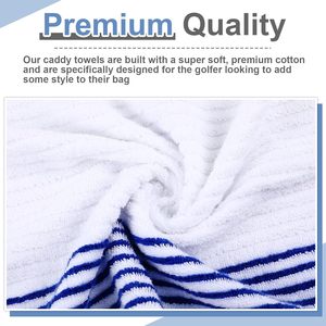 Bestseller <span class=keywords><strong>Lenna</strong></span> Große Caddy-Style Gewebte Golftücher Weiche Baumwolle Umweltfreundlich Schnelltrocknend Überlegene Absorption 300-499GSM Tour-Qualität - Product Image 2