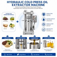 Hydraulische oliepersmachine, koud- en warmoliepersmachine, professionele oliepersmachine, hydraulische sesampersen