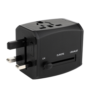 HHT525 <span class=keywords><strong>Universal</strong></span>-Ladegerät mit 3 USB-Anschlüssen und 6 Steckdosen 5V 4000mA Edelstahl-Reise <span class=keywords><strong>adapter</strong></span> mit Wechselstrom steckdose - Product Image 6