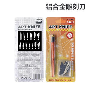 Juego de Cuchillos para Trabajar la Madera, Tallar, Grabar y Cortar Papel - Cuchillos Artesanales Hechos a Mano - Product Image 2