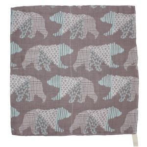 De algodón orgánico de bambú, muselina pañuelo personalizado bebé Unisex Bandana Baba Baberos toalla - Product Image 1