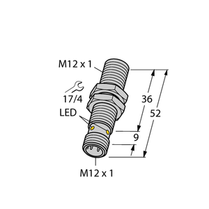 Sensores inductivos de proximidad originales, completamente nuevos, modelos BI5-S18-AZ3X/S97, BI4U-EM12WD-AP6X-H1141/3GD, BI8U-EM18-AP6X-H1141 - Product Image 1