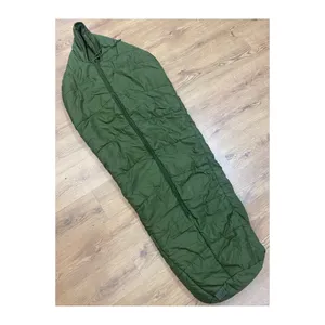 Waterproof Nylon Winter Arctic Green 4 Pieces Moms Down Sleeping Bag System With Compression Sack