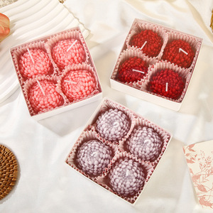 LANJO new design flower shaped art scented <b>candle</b> for Mother's day <b>gift</b> decoration - Product Image 1