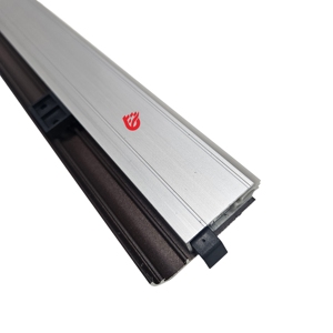 Solution <span class=keywords><strong>de</strong></span> scellage <span class=keywords><strong>thermique</strong></span> flexible, bande <span class=keywords><strong>de</strong></span> <span class=keywords><strong>porte</strong></span> automatique moderne en aluminium, montage en surface, vis, joint <span class=keywords><strong>de</strong></span> <span class=keywords><strong>porte</strong></span> insonorisant - Product Image 3