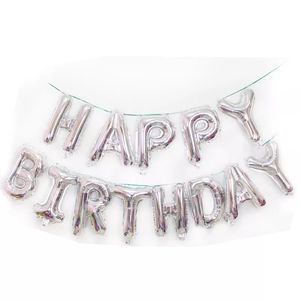 Embalaje personalizado <span class=keywords><strong>de</strong></span> 16 pulgadas, letras coloridas <span class=keywords><strong>de</strong></span> feliz cumpleaños para niños y adultos, cartel <span class=keywords><strong>de</strong></span> aluminio, decoraciones para fiesta <span class=keywords><strong>de</strong></span> cumpleaños - Product Image 1