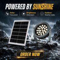 Lampe d'extérieur étanche IP66 avec panneau solaire, éclairage LED pour jardin, paysage, piquet de sol, éclairage décoratif pour allée