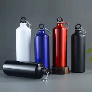 Promo en gros : Bouteille d'eau de voyage réutilisable en alliage d'aluminium de 500 ml avec logo personnalisé pour entreprise, gourde de sport, cadeau - Product Image 5