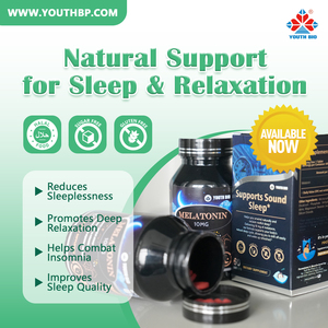 Tabletas de Melatonina de Alta Potencia 10mg: Apoyo Natural para el Sueño para Personas Nocturnas que Buscan Equilibrio. Servicio OEM de Marca Privada. ¡En Stock Ahora! - Product Image 3