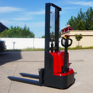 इलेक्ट्रिक स्टेकर 1600 किलोग्राम 1600 मिमी-3000 मिमी प्लेटफार्म एसी मोटर राइडर स्टेकर के साथ खड़ा है। - Product Image 6