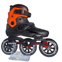 YSMLE Patins à roulettes en ligne professionnels à 3 roues pour l'extérieur, patins à roulettes de freestyle, chaussures de patinage en ligne, faible MOQ