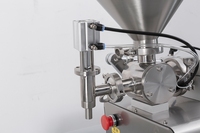 Machines de remplissage pneumatiques horizontales LK-GT100-5000 pour crème, sauce aux haricots, confiture, pâte, tomate, miel, beurre de cacahuète, liquide, bouteille