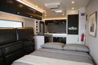 Remorque Mini Caravane Moderne Légère avec Châssis en Aluminium et Suspension Indépendante pour Mini Véhicule Tout-Terrain 4x4, Charge Utile de 880 kg