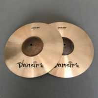 Batterie de percussions de haute qualité, cymbales B20 populaires, cymbales hi-hat, fabrication artisanale professionnelle pour les batteurs, livraison directe