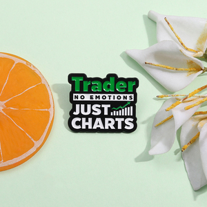 Nhà Kinh Doanh Không Có Cảm Xúc Chỉ Biểu Đồ Men Pins Cho Món Quà Sáng Tạo Quần Áo Ba Lô Trâm Cài Phim Hoạt Hình Ve Áo Huy Hiệu Phụ Kiện Cho Bạn Bè - Product Image 4