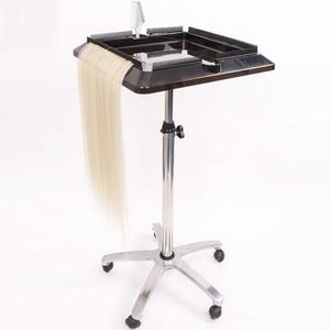 Hair Tray Adjustable Mobile Storage Rack Tool Cart Barbershop Hair Salon Salon Cart - Product Image 1