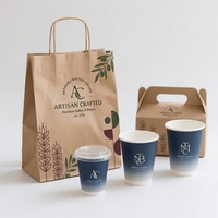 Fabricant professionnel sur mesure d'emballages pour restaurants, traiteurs, plats à emporter, fast-food, hamburgers, desserts, couverts, sacs en papier, boîtes