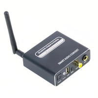 USB Bluetooth 5.0 Récepteur DAC Numérique vers Analogique Fibre Optique Convertisseur Audio Coaxial Adaptateur Lecture Microphone Décodeur Audio