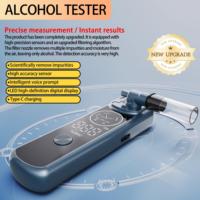 Dernier modèle d'alcootest professionnel d'usine avec affichage numérique rechargeable
