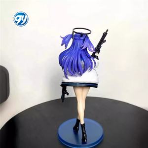 أرشيف أزرق يوكا هاياسي 2 نجوم طالب مزدوج SMGs فتاة أنيمي شخصية العمل محاصر تحصيل - Product Image 5