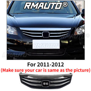 Parrilla Delantera Cromada Plateada para Honda Accord 2003-2022 2008 2009, Accesorios para Auto - Product Image 4