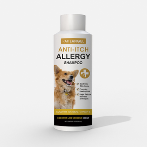 निजी लेबल कस्टम विरोधी खुजली पालतू शैम्पू और कंडीशनर Soothees त्वचा Issuse स्वस्थ कोट कुत्तों के लिए शैम्पू - Product Image 4