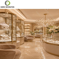 Vitrine de présentation moderne, écologique, recyclable et durable, sur mesure et de haute qualité, pour bijoux, montres et centres commerciaux