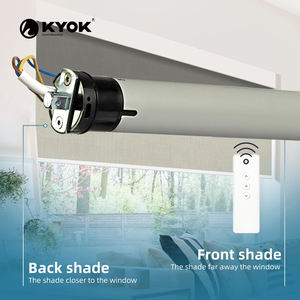 Moteur tubulaire WiFi Tuya KYOK 35 mm - Moteur électronique à 3 fils avec fonction de fin de course complète pour rideau intelligent - Product Image 4
