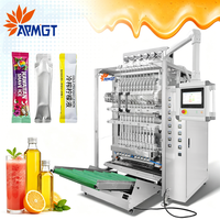 Machine d'emballage multivoie pour jus, miel, huile d'olive 5ml 10ml en sachets sticks, liquide et pâte