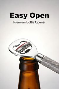 Porte-clés ouvre-bouteille en métal, pendentif personnalisé pour brasseries, cadeau créatif, disponible pour la gravure et la personnalisation d'autocollants - Product Image 5